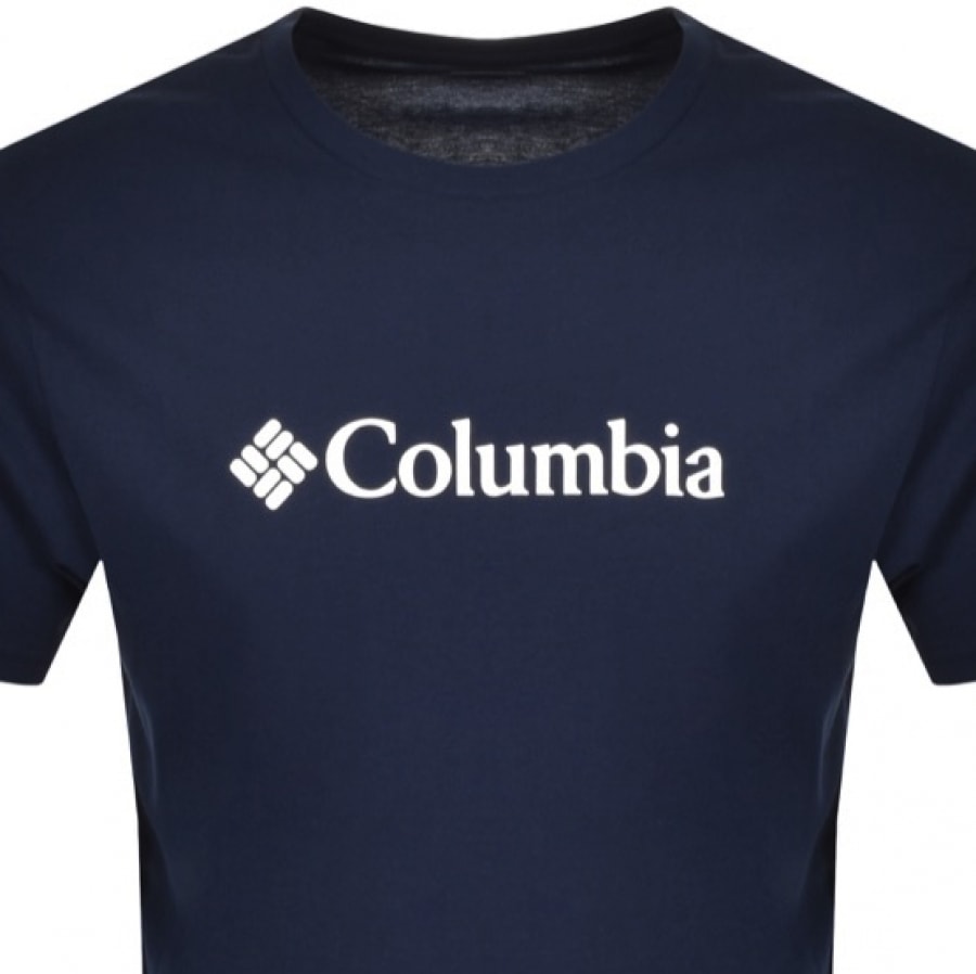 Alternative Image for ProductColumbia Basic Logo T Shirt Navy2